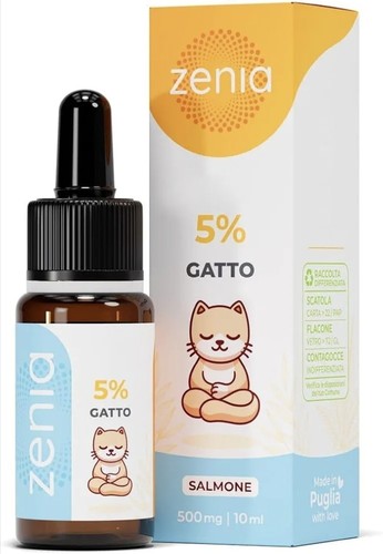 Zenia olio cane gatto gusto - zenia,