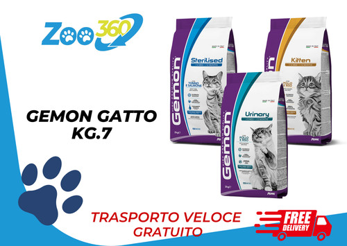 Gemon gatto spedizione - gatto, kg.7