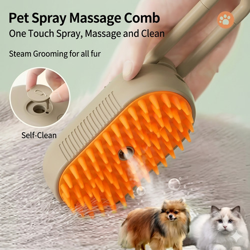 Spazzola vapore gatti - vapore, cani